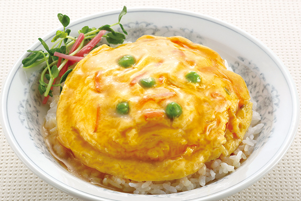 ミニ丼の具（天津飯）
