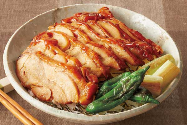 KS鶏の照焼スライス（トレー入）