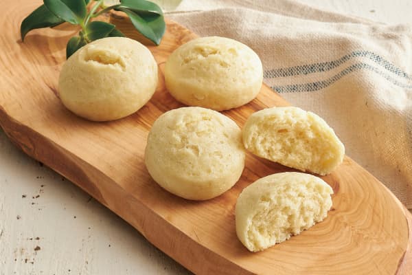 お豆腐の蒸しパン風