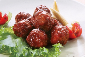 シャキ肉だんごタレ